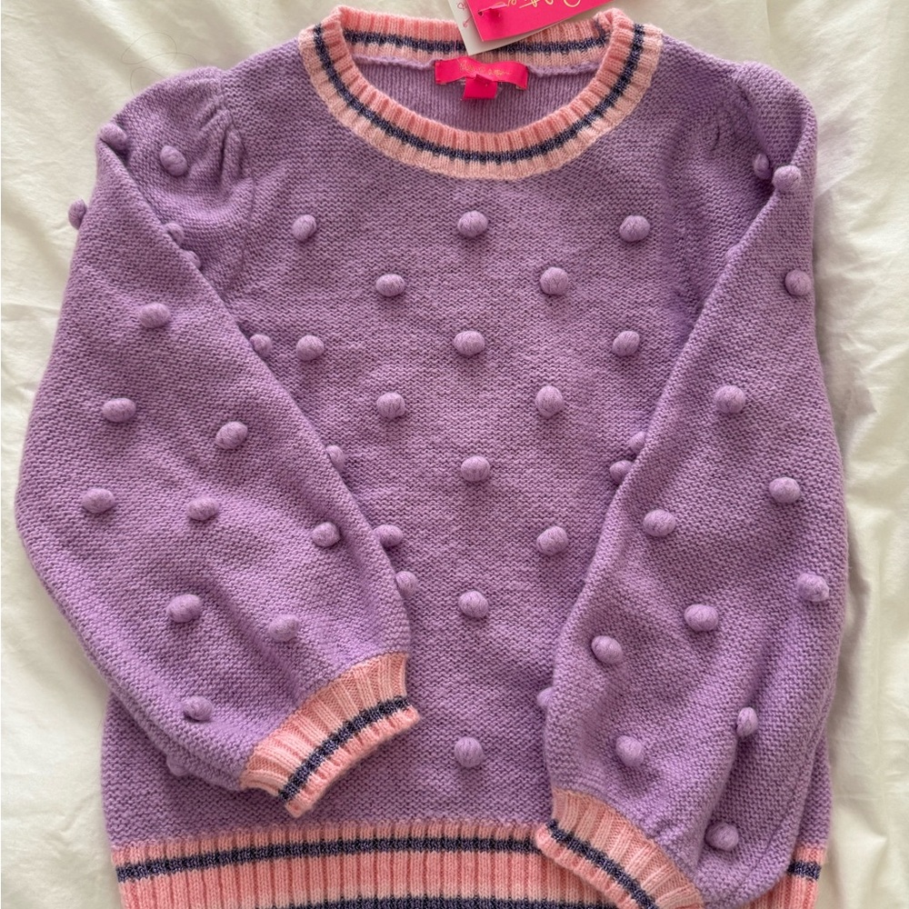 Lilly Pulitzer Purple Iris Dorianna Sweater